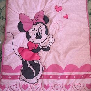 Minnie Mouse Disney baby pink blanket